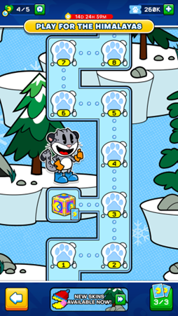 An image of the Play for the Himalayas in-game event.