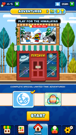 An image of the Play for the Himalayas in-game event.